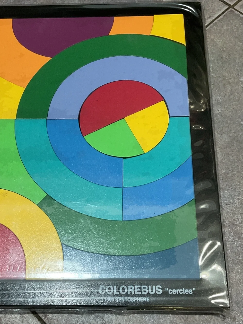 Colorebus circles puzzle
